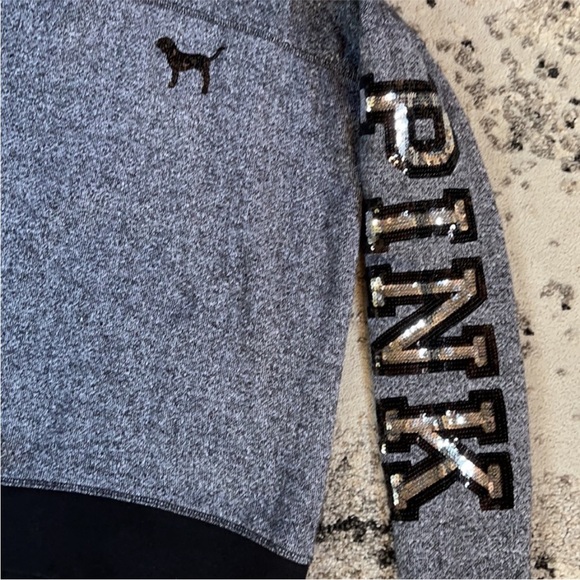 NEW PINK SEQUIN SWEATER - Picture 2 of 5